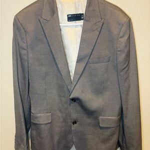 Men's Classic Gray Blazer by Unknown Brand